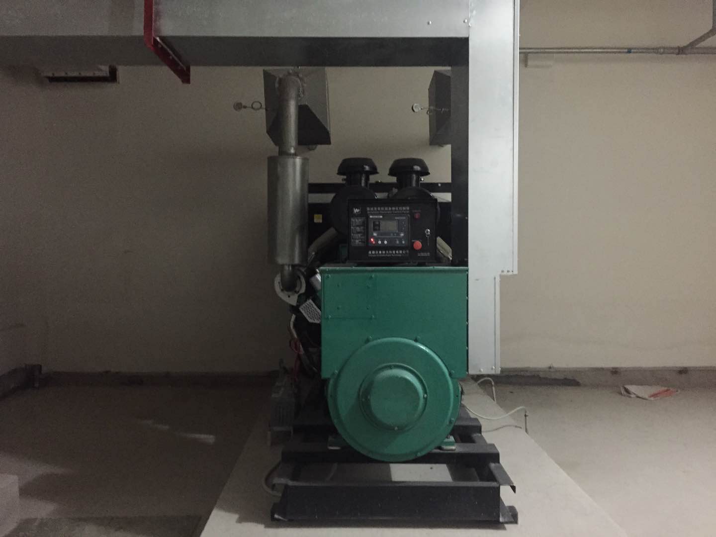 成都發(fā)電機工程案例